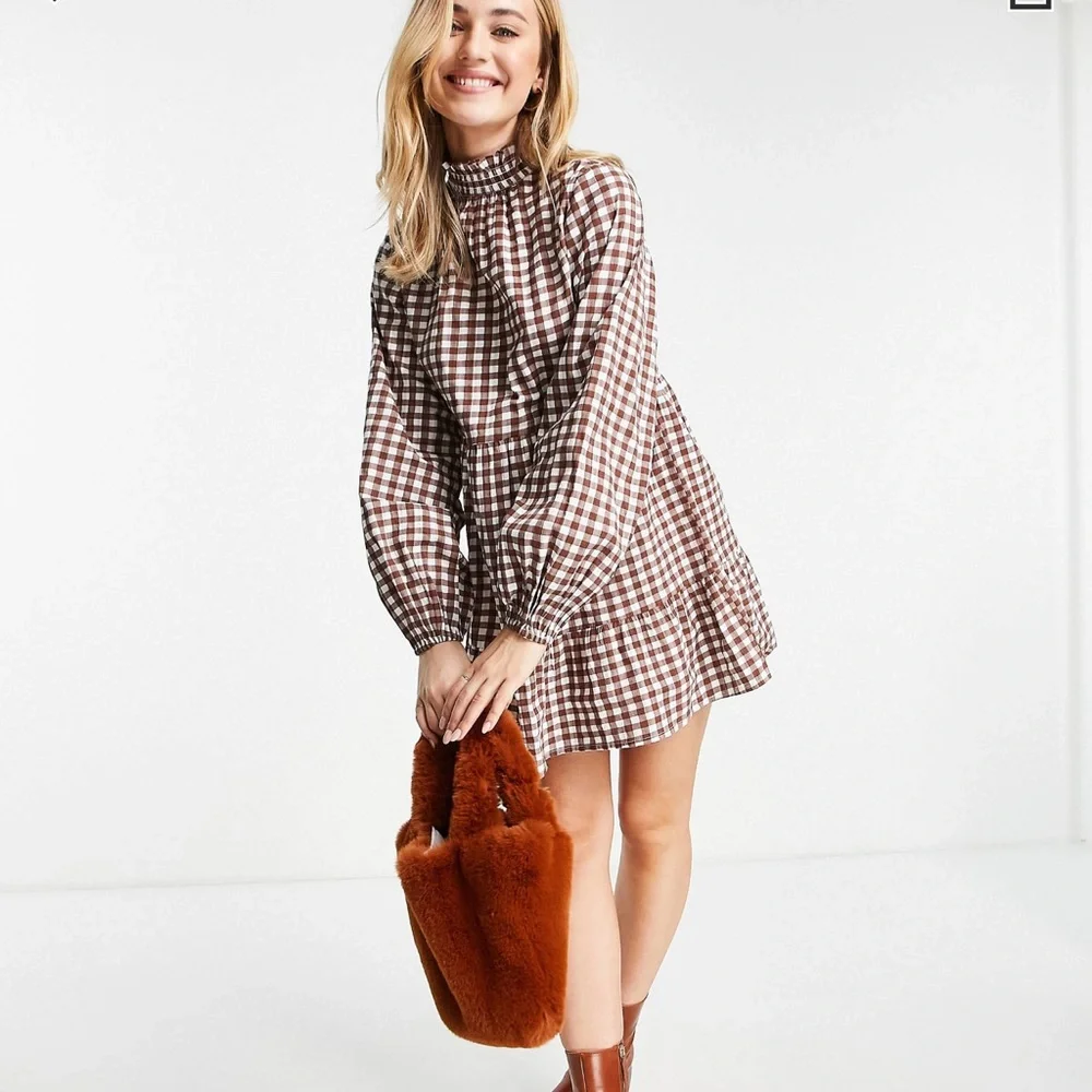 Brown Faux Fur Bag ❄️ - Picture 3 of 11